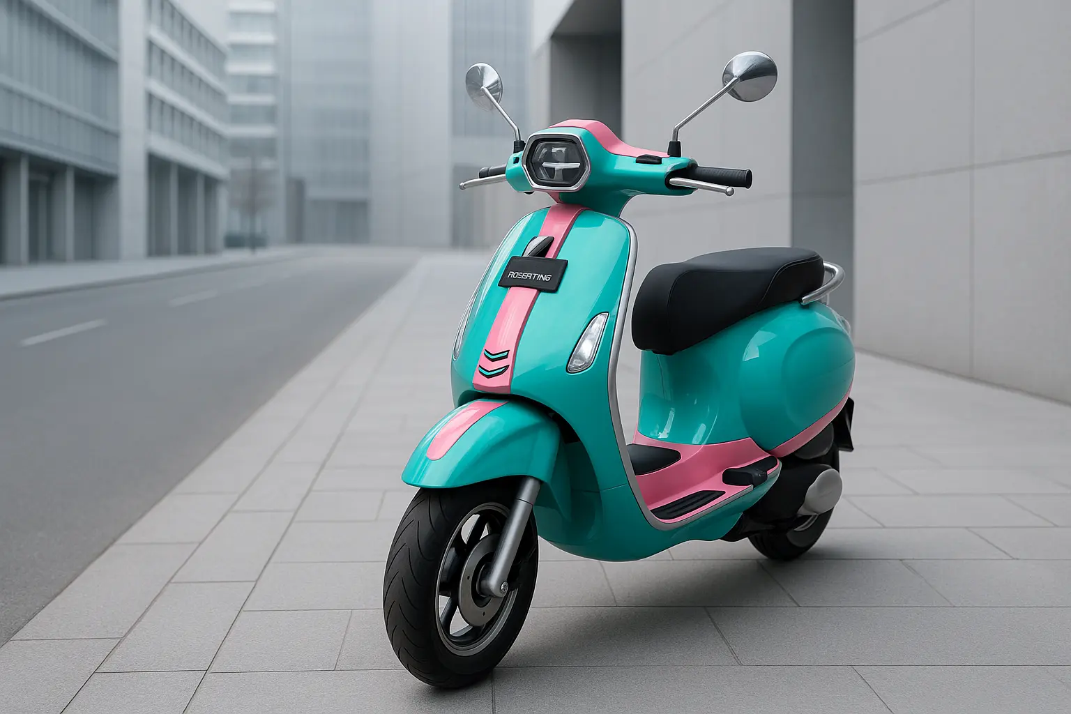 man riding dash electric motorcycle